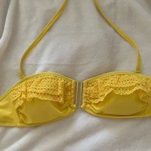 Target xhilaration yellow bikini top Size Large